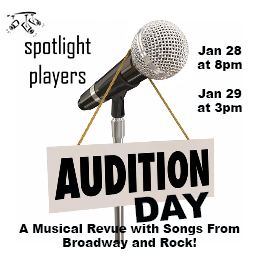 "Audition Day" tickets on sale now!