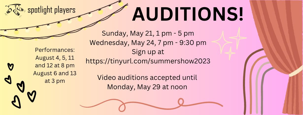 Casting Call for Summer 2023!