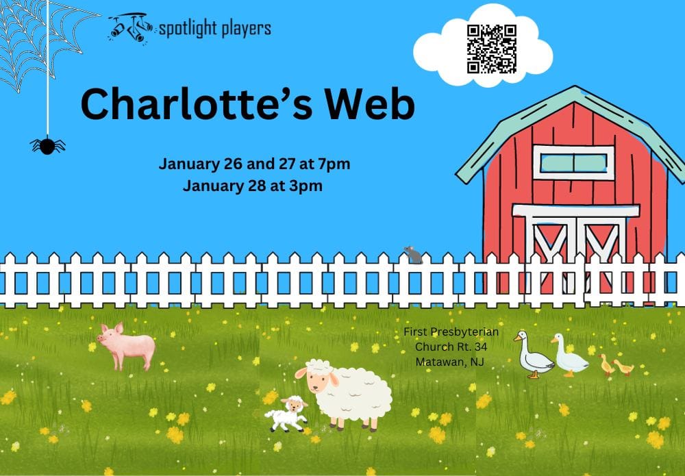 Tickets on sale now for Charlotte's Web!
