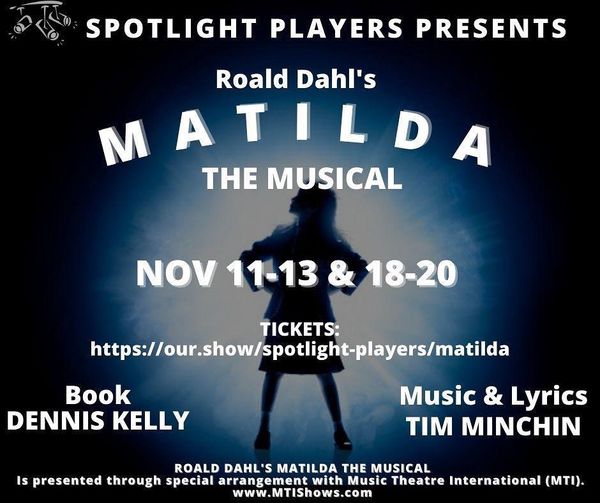 Tickets on sale now for Matilda the Musical