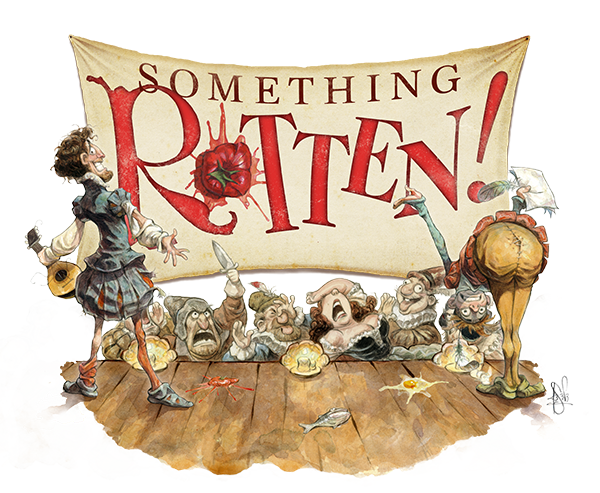Tickets on sale now for Something Rotten!
